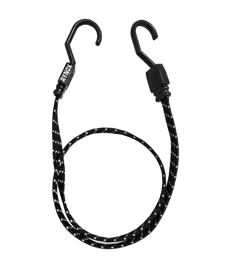 RYNOX GRIPPER REFLECTIVE BUNGEE - Pack of 1 BLACK 